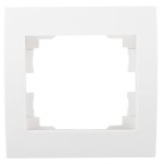 Ramka pojedyncza pozioma LOGI 02-1460-002 bi biała Kanlux 25117