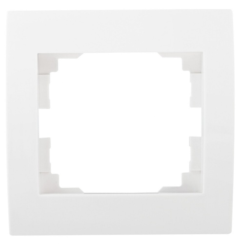 Ramka pojedyncza pozioma LOGI 02-1460-002 bi biała Kanlux 25117