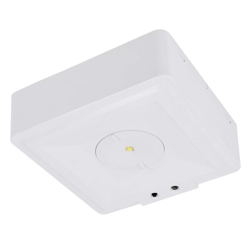 Oprawa awaryjna SKALER kwadratowa 3W 6000K SX optyka otwarta 161lm IP40 autotest 1H LUXMENA