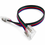 Złączka dwustronna z przewodem do taśmy LED COB 10mm UNILED