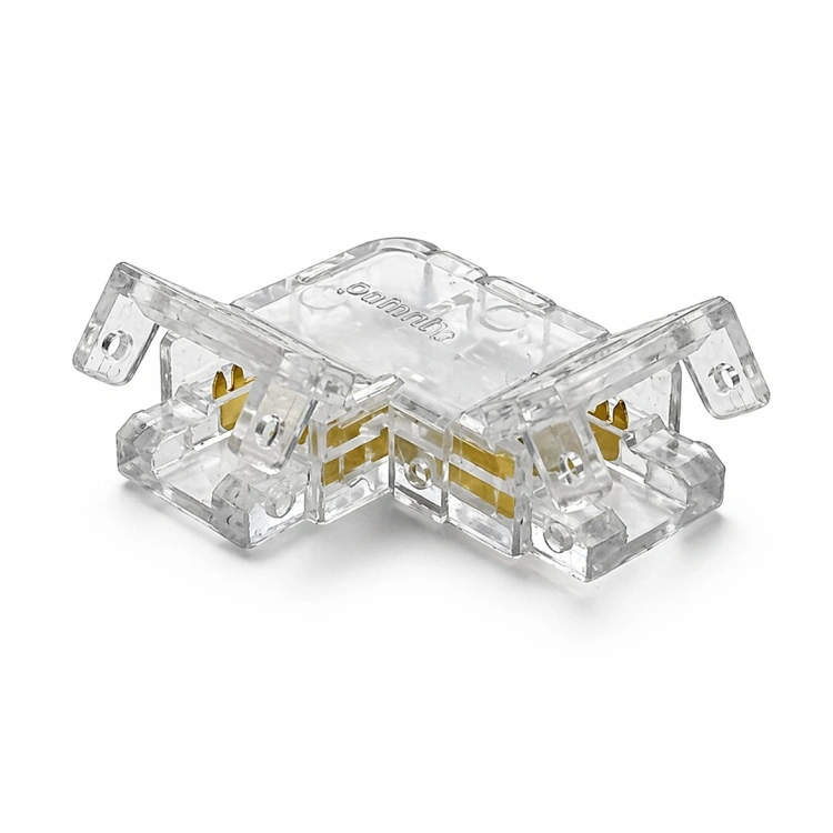 Złączka kątowa do łączenia taśm LED COB 8mm