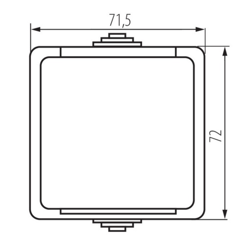 Kanlux 27130 gniazdo Schuko 16A IP54