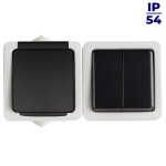 Łącznik świecznikowy i gniazdo typ E z ochroną styków TEKNO Kanlux 25359