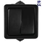 Łącznik świecznikowy TEKNO 05-1010-141 czarny Kanlux 27352