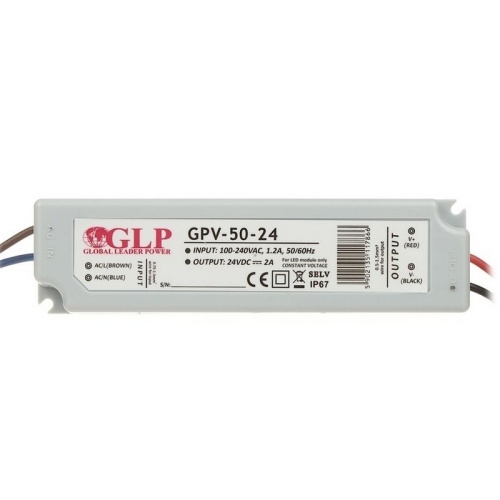 Zasilacz LED GPV-50-24 24V 48W wodoodporny