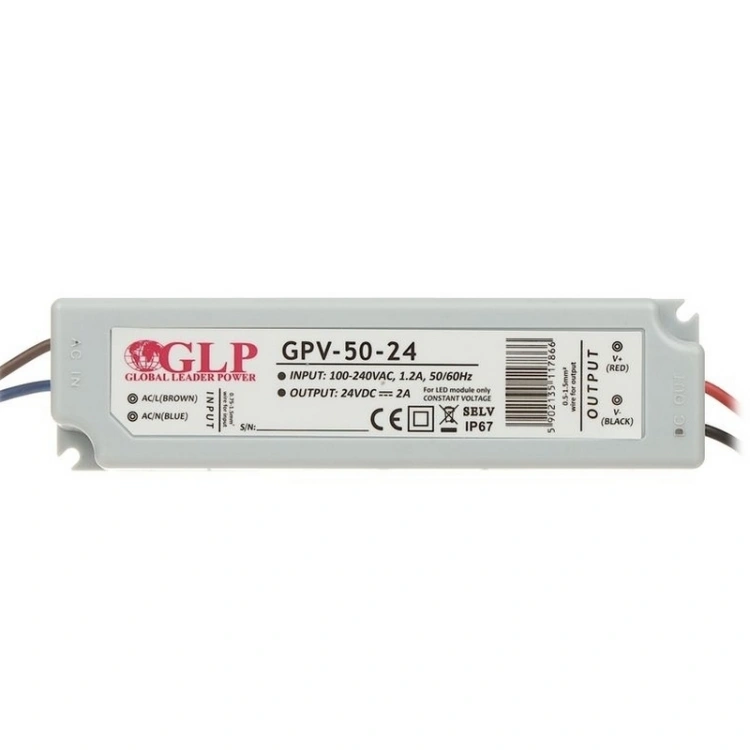 Zasilacz LED GPV-50-24 24V 48W wodoodporny
