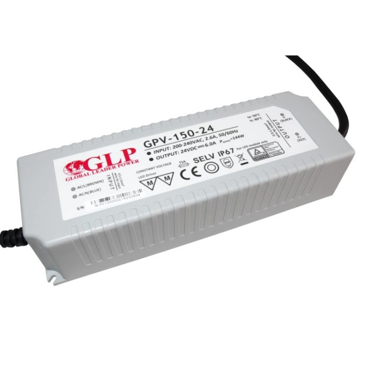 Wodoszczelny zasilacz LED 24V 6A IP67