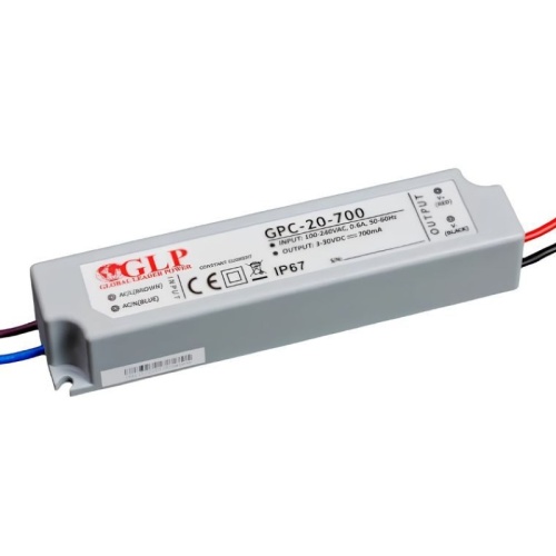 Zasilacz LED GPC-20-700 700mA IP67