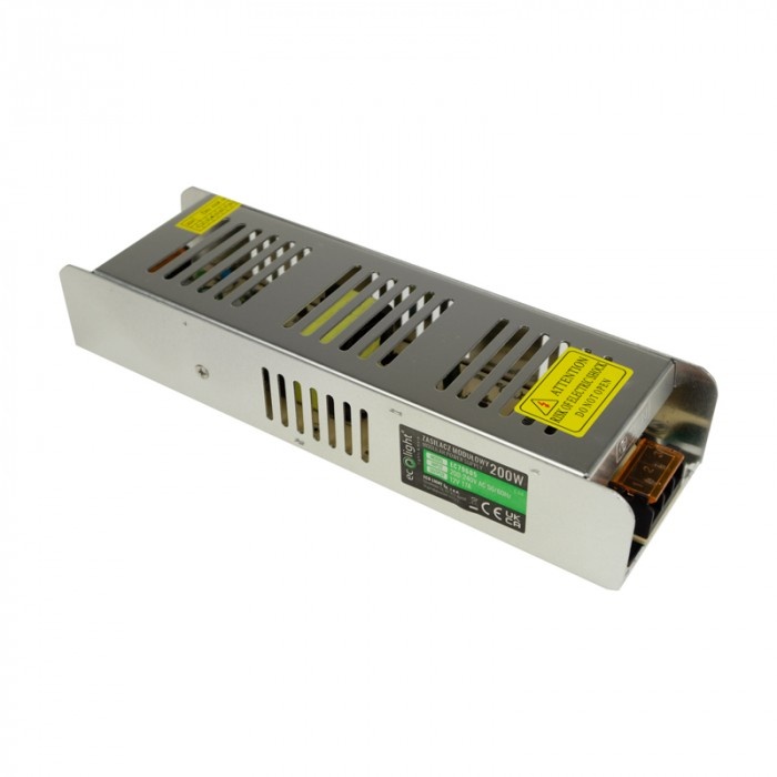 Zasilacz modułowy EC79605 200W 12V 17A IP20 ECO