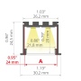 Profil LED LOKOM anodowany, klosz transparentny; odcinki 1m, 2m, 3m wymiar.jpg