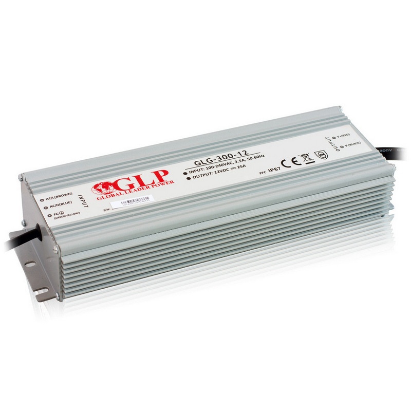 Zasilacz LED GLG-300-12 12V 300W IP67