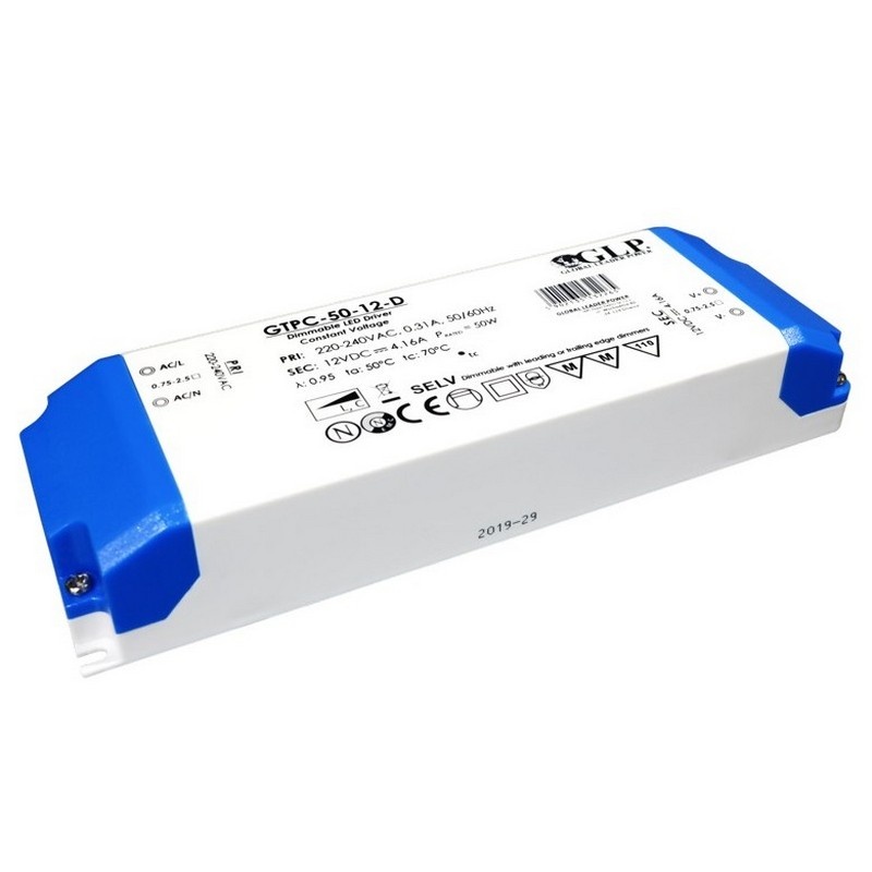 Zasilacz LED GTPC-50-12-D 12V 50W TRIAC