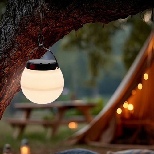 Dekoracyjna lampa solarna do tarasu i ogrodu