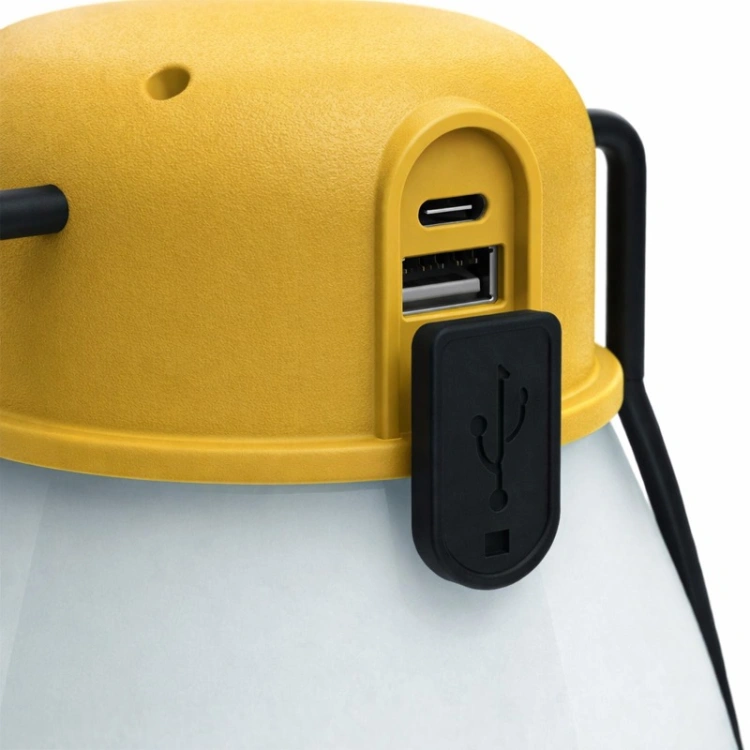 Lampka dekoracyjna led na zewnatrz zolta