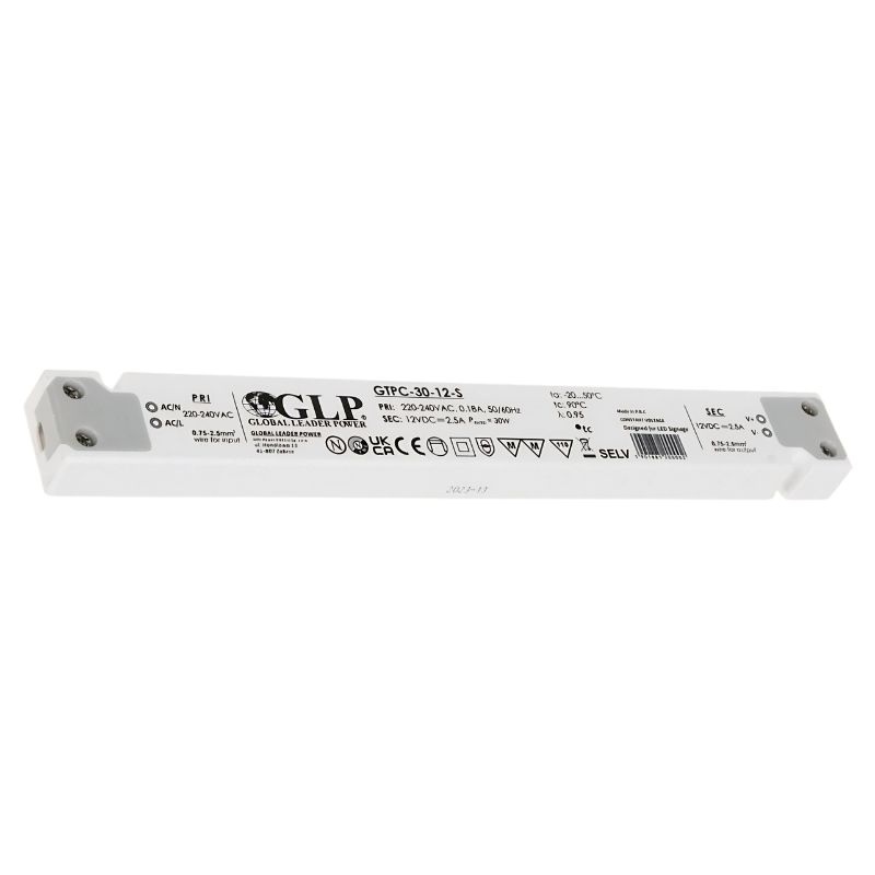 Zasilacz LED GTPC-30-12-S 12V 30W slim