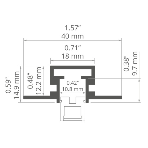 Profil montażowy TEPIKO nieanodowany (do profilu PIKO-ZM); odcinki 1m, 2m, 3m wymiar.jpg
