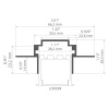 Profil LED TEKNIK-ZM nieanodowany, odcinki 1m, 2m, 3m wymiar.jpg