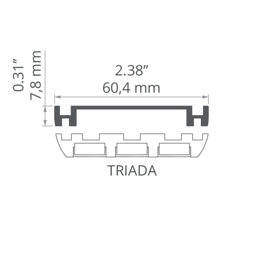 Profil mocujący TETRA-78 anodowany; odcinki 1m, 2m, 3m wymiar.jpg