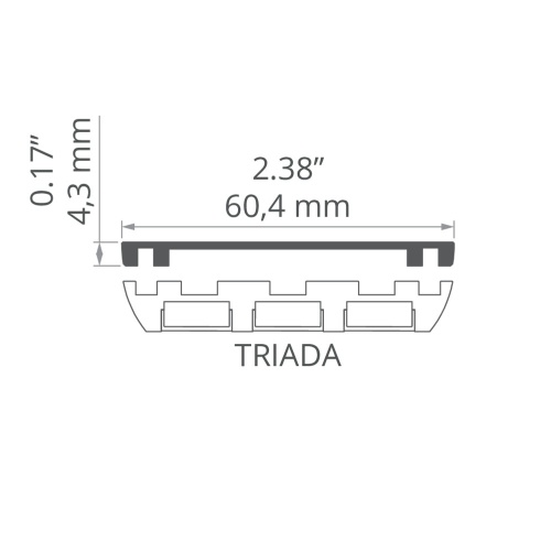 Profil mocujący TETRA-43 anodowany; odcinki 1m, 2m, 3m wymiary.jpg