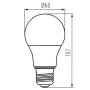 Żarówka LED Kanlux IQ-LED A60 E27 3,4W 6500K