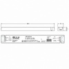 Smukły zasilacz LED 24V 10A do taśm LED