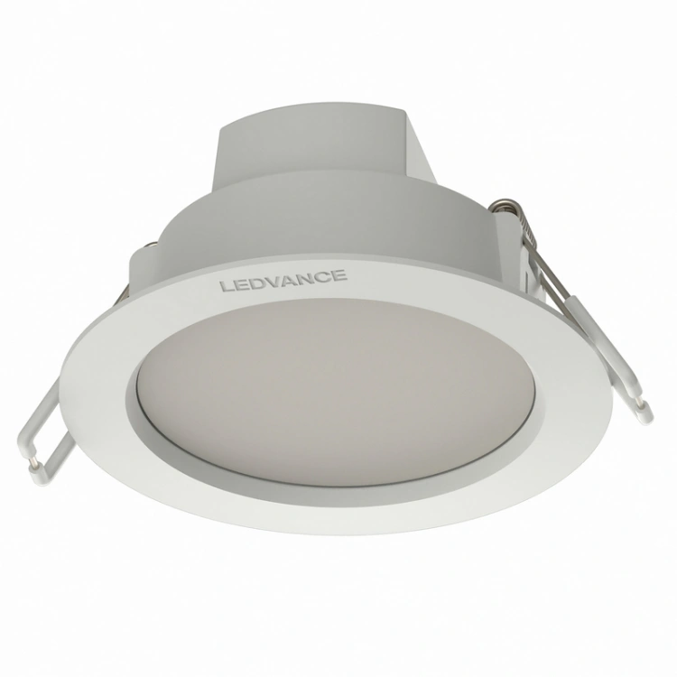 Biała oprawa LED downlight 90 mm IP44
