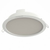 Biała oprawa LED downlight 165 mm IP44