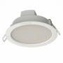 Biała oprawa LED downlight 115 mm IP44