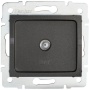 Gniazdo antenowe typu F LOGI 02-1301-041 grafitowe MOW ION 27129