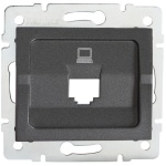 Adapter gniazda RJ45 LOGI 02-1399-041 grafitowe MOW ION 25929