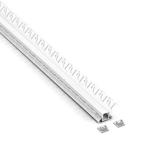 Zestaw profil aluminiowy anodowany 2M narożny wewnętrzny do gipsowania klosz mleczny + zaślepki.jpg