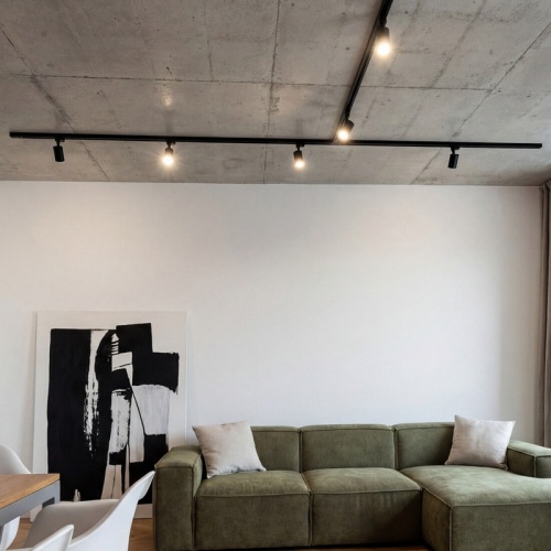 Zestaw szynowy Kanlux ALTEAR SET 1,5M3S B czarny