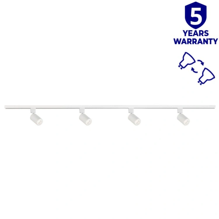 Zestaw startowy systemu szynoprzewodu 1-fazowego ALTEAR SET 1,5M4S W