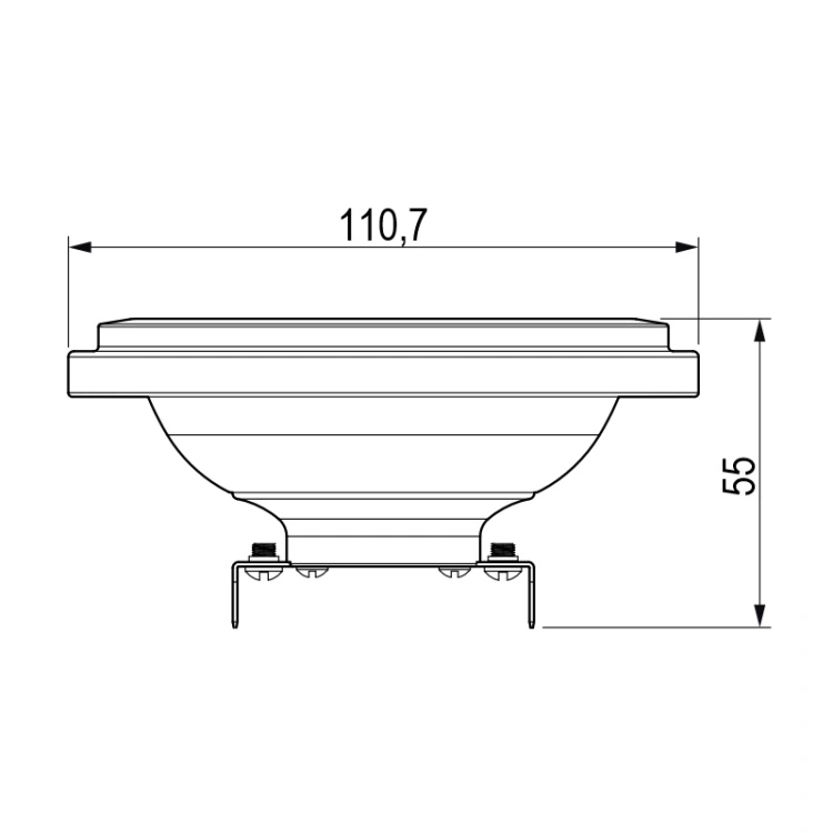 Źródło światła AR111 G53 550lm