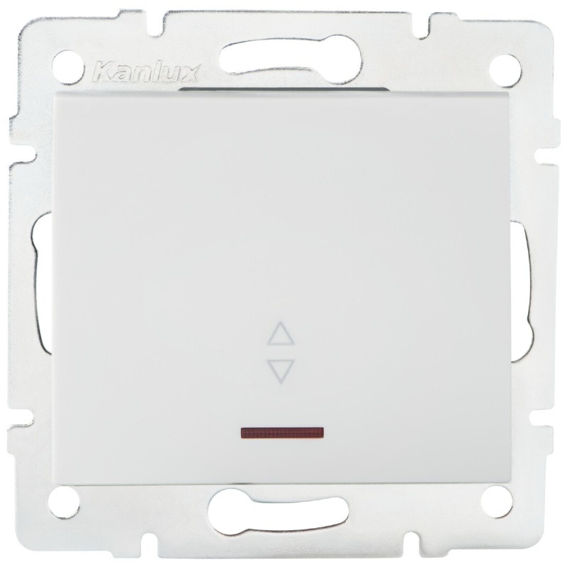 Łącznik schodowy LED LOGI 02-1140-102 bi biały Kanlux 25081