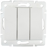 Łącznik potrójny LOGI 02-1090-102 bi biały Kanlux 25076