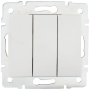 Łącznik potrójny LOGI 02-1090-102 bi biały Kanlux 25076