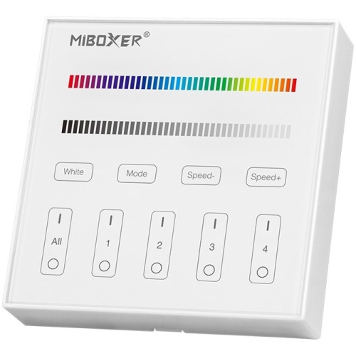 Panel kontrolny MiBoxer B3 RGBW biały