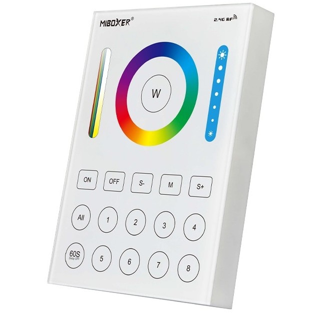 Panel kontrolny MiBoxer B8 RGB+CCT biały