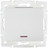 Łącznik jednobiegunowy LED LOGI 02-1110-102 bi biały Kanlux 25078