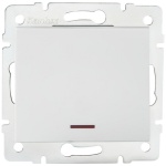 Łącznik jednobiegunowy LED LOGI 02-1110-102 bi biały Kanlux 25078