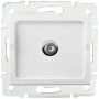 Gniazdo antenowe typu F LOGI 02-1301-002 białe MOW ION 27126