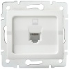 Gniazdo komputerowe pojedyncze (RJ45Cat 5e Jack) LOGI 02-1390-002 bi białe Kanlux 25108