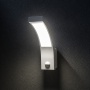 Oprawa elewacyjna PARIS LED biała 10W 4000K 900lm IP54 140° GTV LD-PAR10W40BC-00 aranżacja
