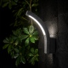 Oprawa elewacyjna PARIS LED szara 10W 4000K 900lm IP54 140° GTV LD-PAR10W40BC-00
