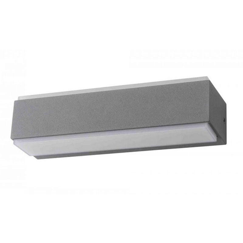 Oprawa elewacyjna LED VILA szara 16W 4000K 800lm IP54 GXPS070 GREENLUX