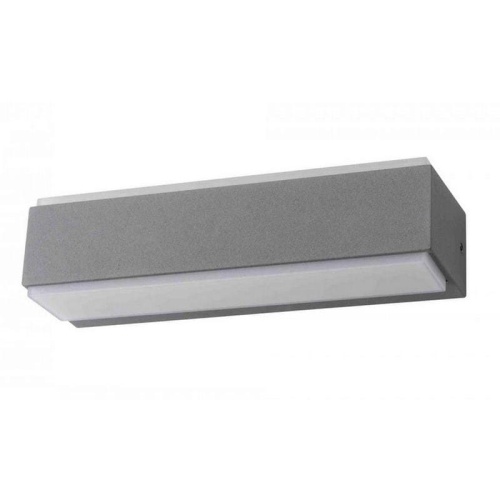 Oprawa elewacyjna LED VILA szara 16W 4000K 800lm IP54 GXPS070 GREENLUX