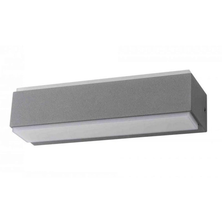Oprawa elewacyjna LED VILA szara 16W 4000K 800lm IP54 GXPS070 GREENLUX