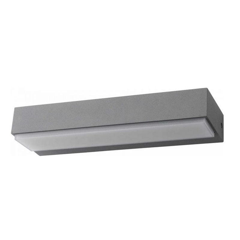Oprawa elewacyjna LED VILA szara 12W 4000K 440lm IP54 GREENLUX