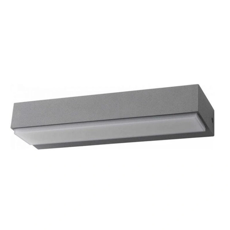 Oprawa elewacyjna LED VILA szara 12W 4000K 440lm IP54 GREENLUX